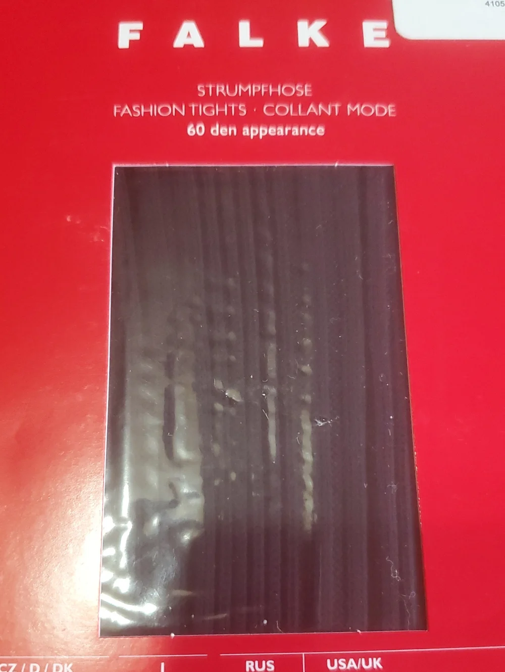 FALKE 40669 MARINE FASHION PRIME RIBBED TIGHTS 60 DEN APPEARANCE /SIZE: SMALL